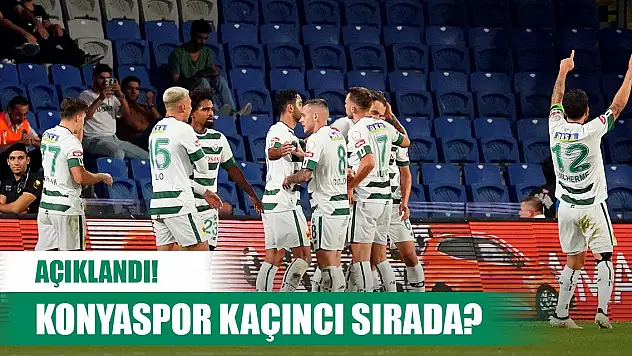 Açıklandı! Konyaspor, Dünya Kulüpler Sıralaması'nda kaçıncı sırada?