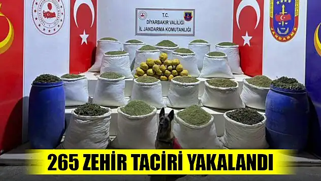 Son Dakika! Bakan Yerlikaya duyurdu: 265 zehir taciri yakalandı
