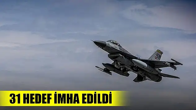 Son Dakika! Irak'ın kuzeyinde operasyon! Teröristlerin bulunduğu 31 hedef imha edildi