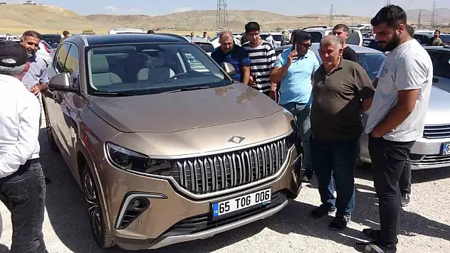 Togg'u bu şekilde görenler gözlerine inanamadı!