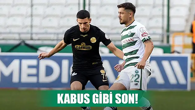 Konyaspor-Rizespor, Kabus gibi son!