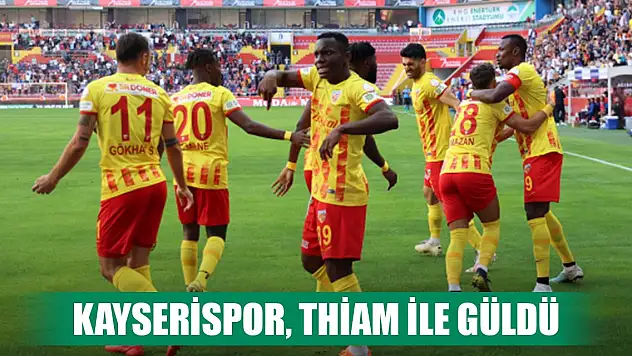 Kayserispor Mame Thiam ile güldü