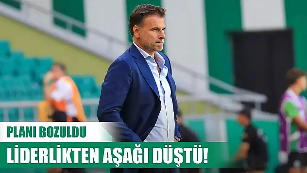 Konyaspor irtifa kaybetti!