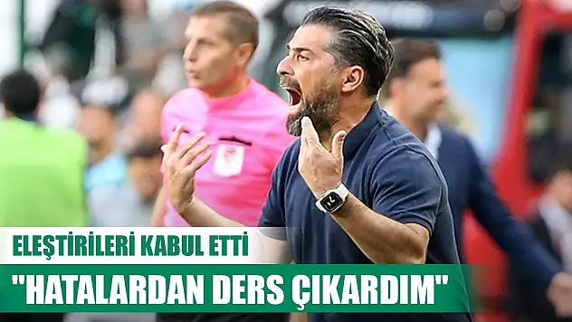 Palut'tan Konyaspor öz eleştirisi