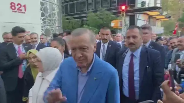 Cumhurbaşkanı Erdoğan, Türkevi'ne geldi