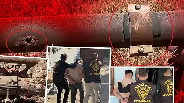 Akılalmaz tezgahı mühendisler bozdu! Kaçak bağlantıyla petrol çalıyorlardı