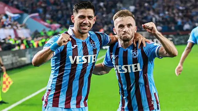 Trabzonspor, Beşiktaş'ı farklı geçti