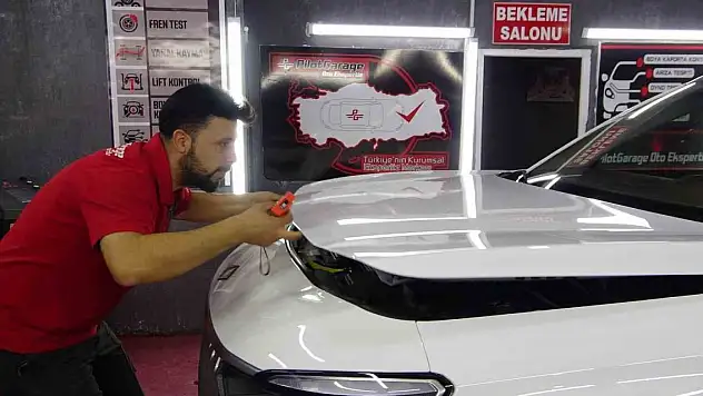 TOGG  ilk kez oto ekspertize girdi