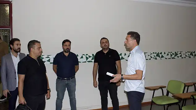 1922 Konyaspor'da Başkan Tezcan'dan ziyaret!