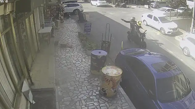 Market önünde silahlı saldırı