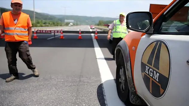 O yolda 46 gün süreyle onarım çalışması yapılacak