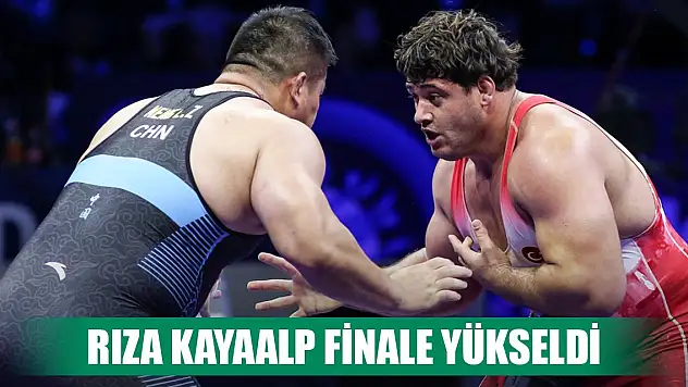 Rıza Kayaalp, Dünya Güreş Şampiyonası'nda finalde