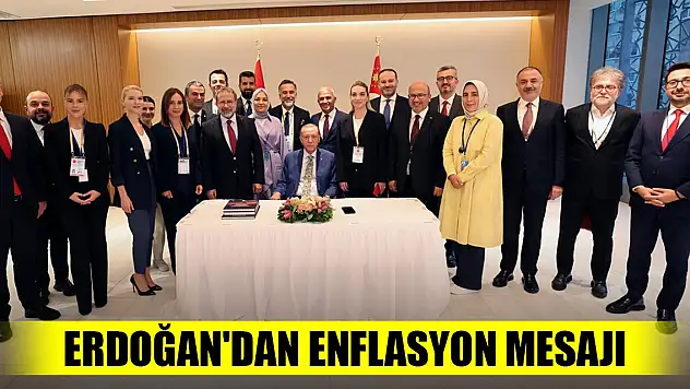 Son Dakika! Cumhurbaşkanı Erdoğan'dan enflasyon mesajı