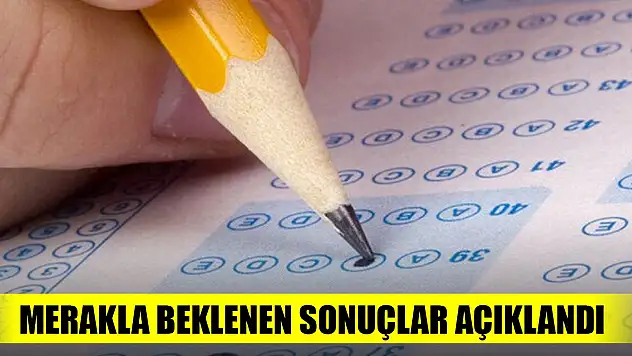 Son Dakika! Bursluluk sınavı sonuçları açıklandı