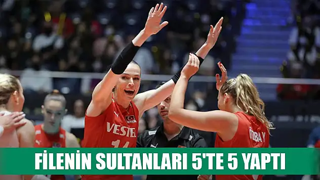 Filenin Sultanları 5'te 5 yaptı