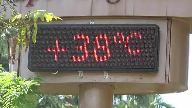 O ilde termometreler 38 dereceyi gösterdi