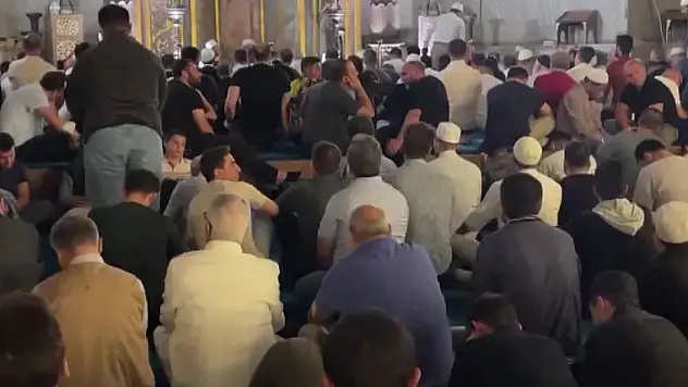 Mevlit Kandili Ayasofya'da idrak edildi