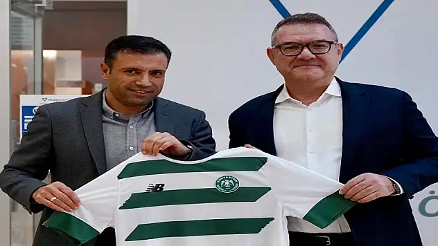 Konyaspor'da Başkan Özgökçen'den Konya Çimento'ya ziyaret
