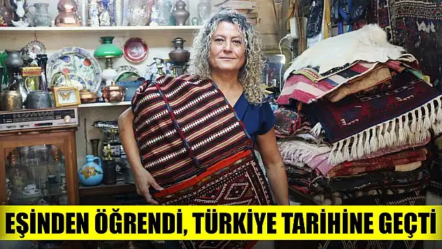 Eşinden öğrendi, Türkiye tarihine geçti