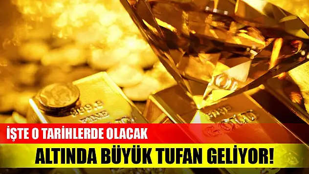 Altında büyük tufan geliyor! O tarihlere dikkat
