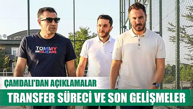 Konyaspor'da Çamdalı'dan önemli açıklamalar