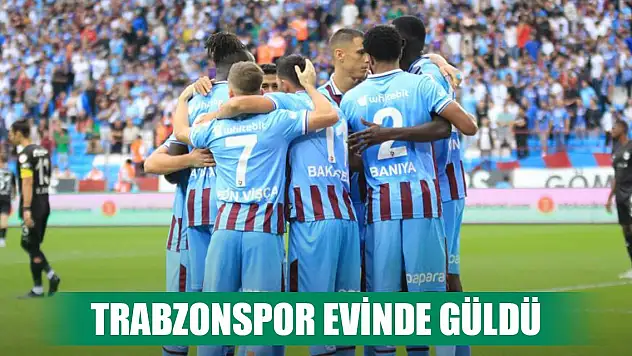 Trabzonspor evinde güldü