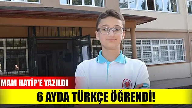 Müslüman olan Makedon çocuk eğitimi için imam hatip lisesini seçti