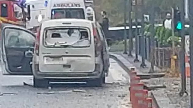 Patlamada kullanılan araç bakın nerede gasbedilmiş