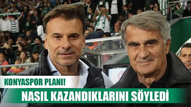 Konyaspor-Beşiktaş, İşte galibiyet planı!