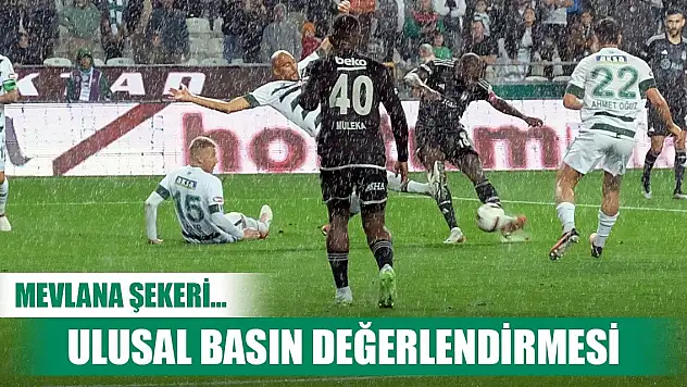 Konyaspor-Beşiktaş, Mücadele böyle yorumlandı!