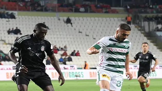 Konyaspor-Beşiktaş, İşte futbolcu reytingleri!