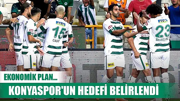 Konyaspor gelecek sezon hedefleri