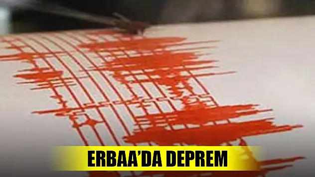 Tokat Erbaa'da deprem