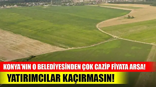 Konya Cihanbeyli Belediyesi 24 adet taşınmazı ihale edecek