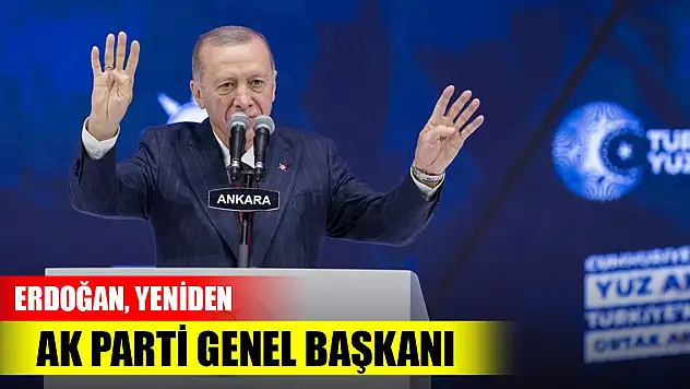 Son Dakika! Erdoğan, Olağanüstü Büyük Kongre'de güven tazeledi