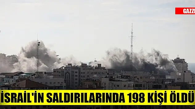 Son Dakika! İsrail'in abluka altındaki Gazze'ye saldırılarında 198 kişi öldü