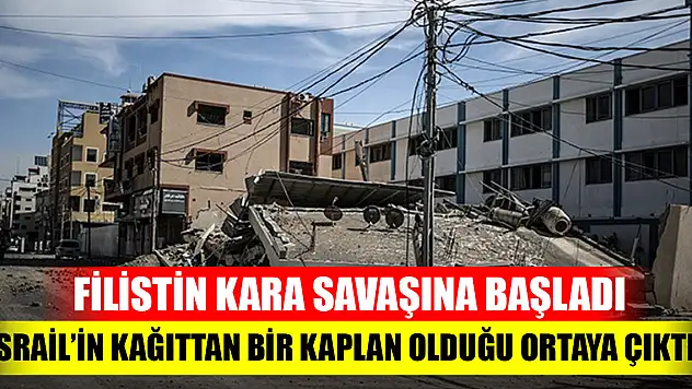 Filistin kara savaşına başladı! İsrail'in kağıttan bir kaplan olduğu ortaya çıktı
