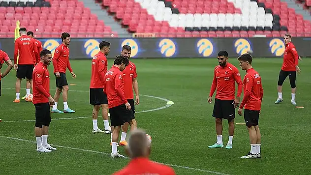 A Milli Takım, Konya'da oynayacağı maçın hazırlıklarına başlıyor