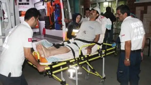 Konya'da bir kişi bıçakla yaralandı