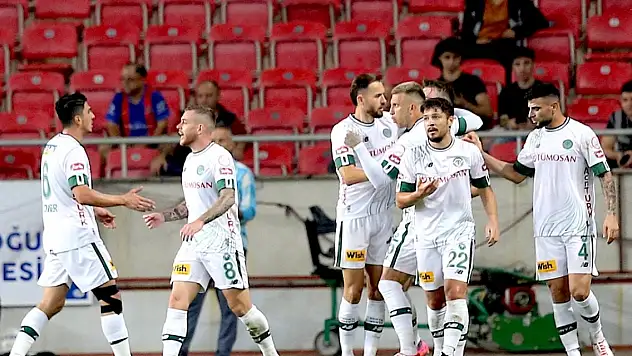 Konyaspor'da Prip siftah yaptı!