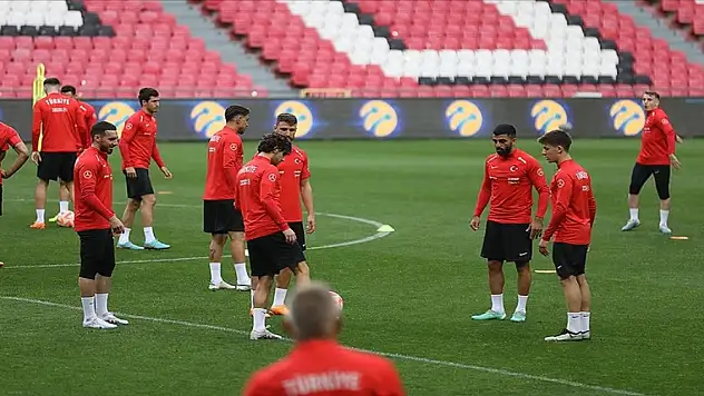 A Milli Futbol Takımı, Hırvatistan maçı hazırlıklarına başladı