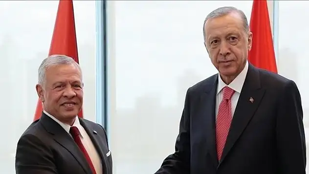 Filistin diplomasisi! Başkan Erdoğan Ürdün Kralı ile görüştü