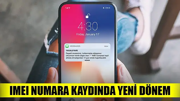 IMEI numara kaydında yeni dönem