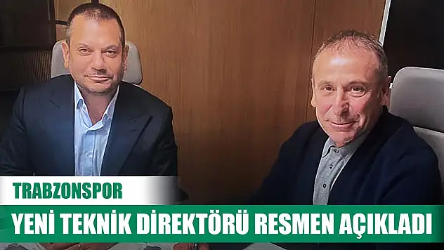 Son Dakika!  Trabzonspor yeni teknik direktörü resmen açıkladı