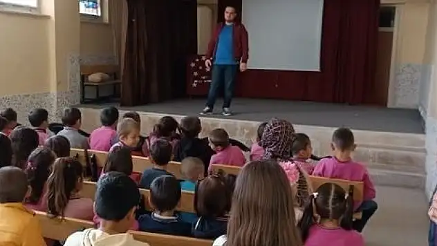 Karapınar'da çocuklara ağız ve diş sağlığı eğitimi verildi