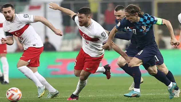 Hırvatistan-Türkiye maçı ilk 11'leri belli oldu