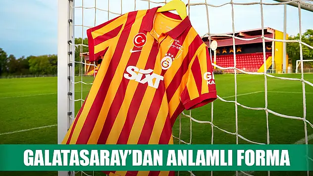 Galatasaray'dan, Cumhuriyet'in 100. yılına özel forma