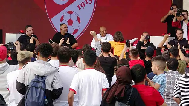 Konya'da milli maç öncesi ilgi gören etkinlik