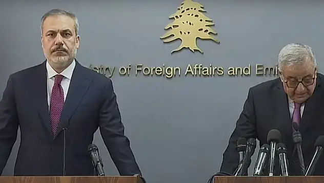 Fidan: Filistin devletinin kuruldıkça bölgeye barış gelmeyecektir