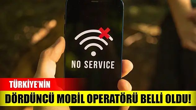 Türkiye'nin dördüncü mobil operatörü belli oldu!